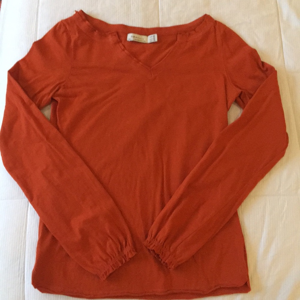 Women’s Zara Basics long sleeve t-shirt